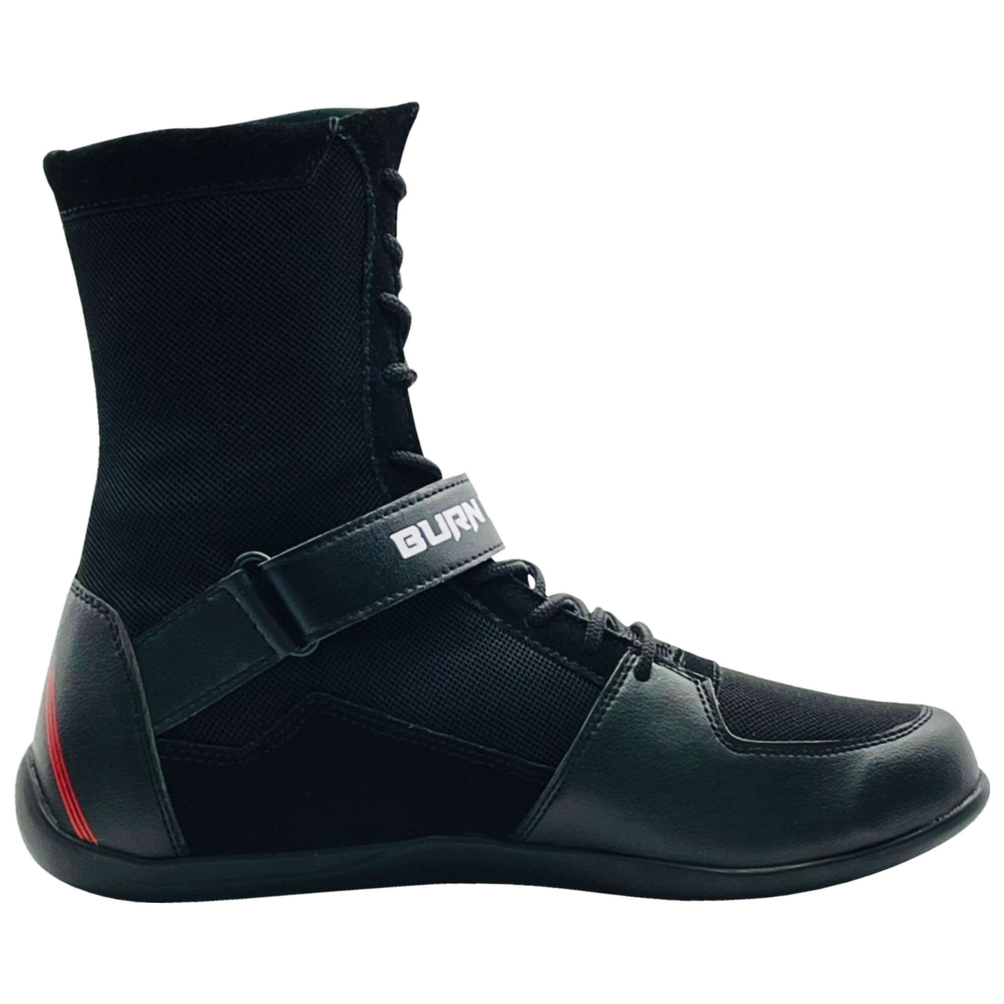 Starpro Superior Boxschuhe Wrestling Schuhe - MMA Muay Thai Kickboxen Sparring Boxers Trainers Kampfsport Schuhe Bodybuilding Boxen Stiefel Sport | Athletik Gummisohle Kletterschuhe Schwarz und Weiß