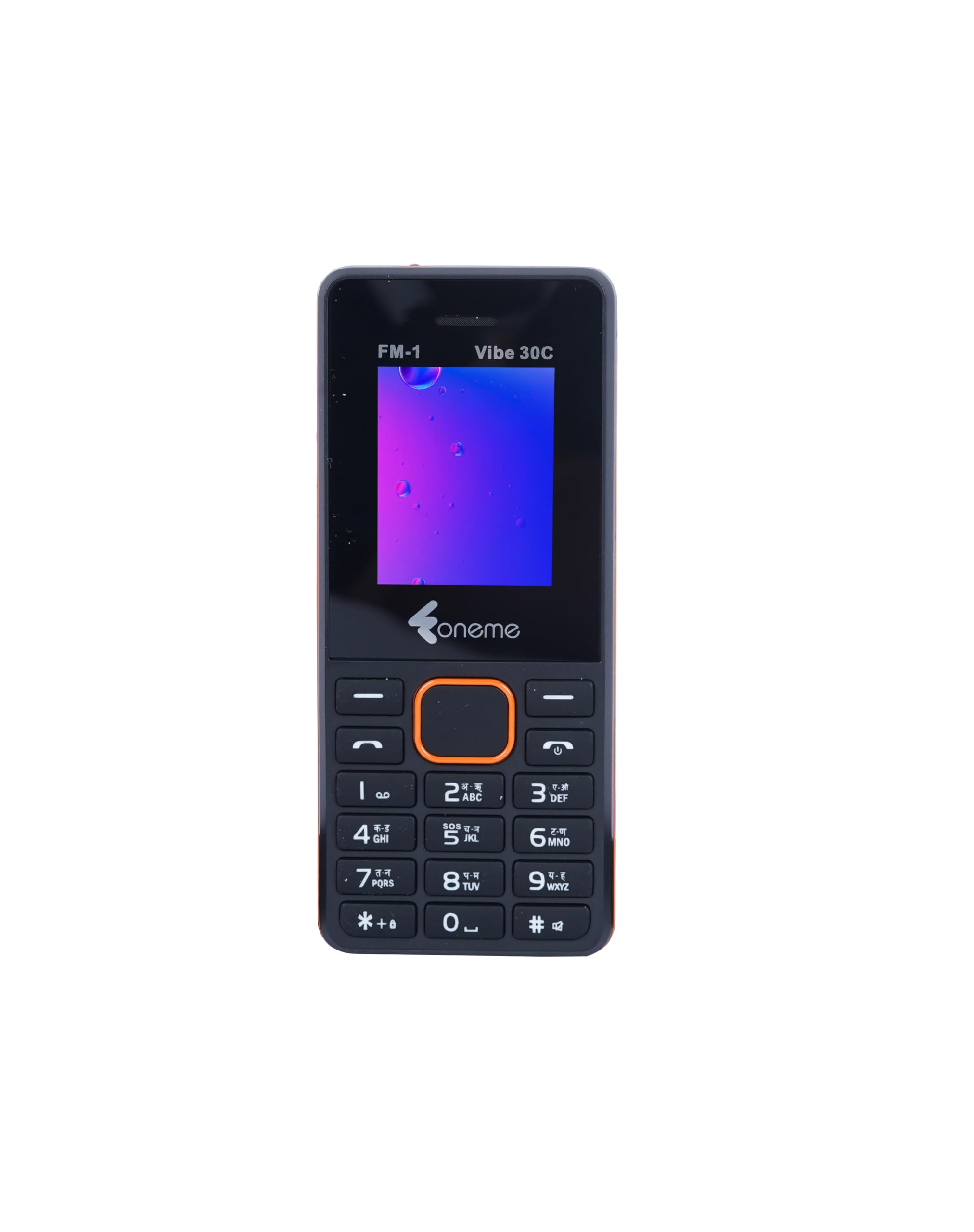 Foneme FM-1 Vibe 30C Dual Sim |Keypad Mobile| with 1.8" Display | BT Dialer| Voice Changer | Auto Call Recording | Powerful 1000Mah Battery | FM | Camera | Feature Phone | Torch | Black-picture-14