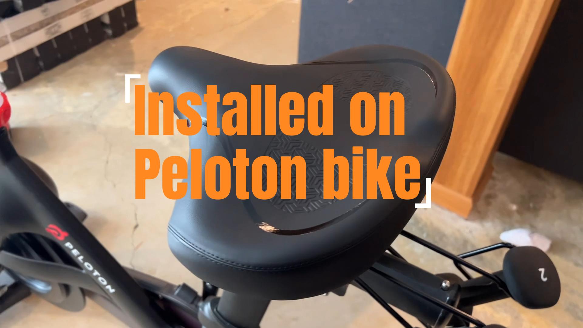 Siège De Vélo Pliable Avec Dossier Confortable - Homme Et Femme - Neuf Noir PU Cuir