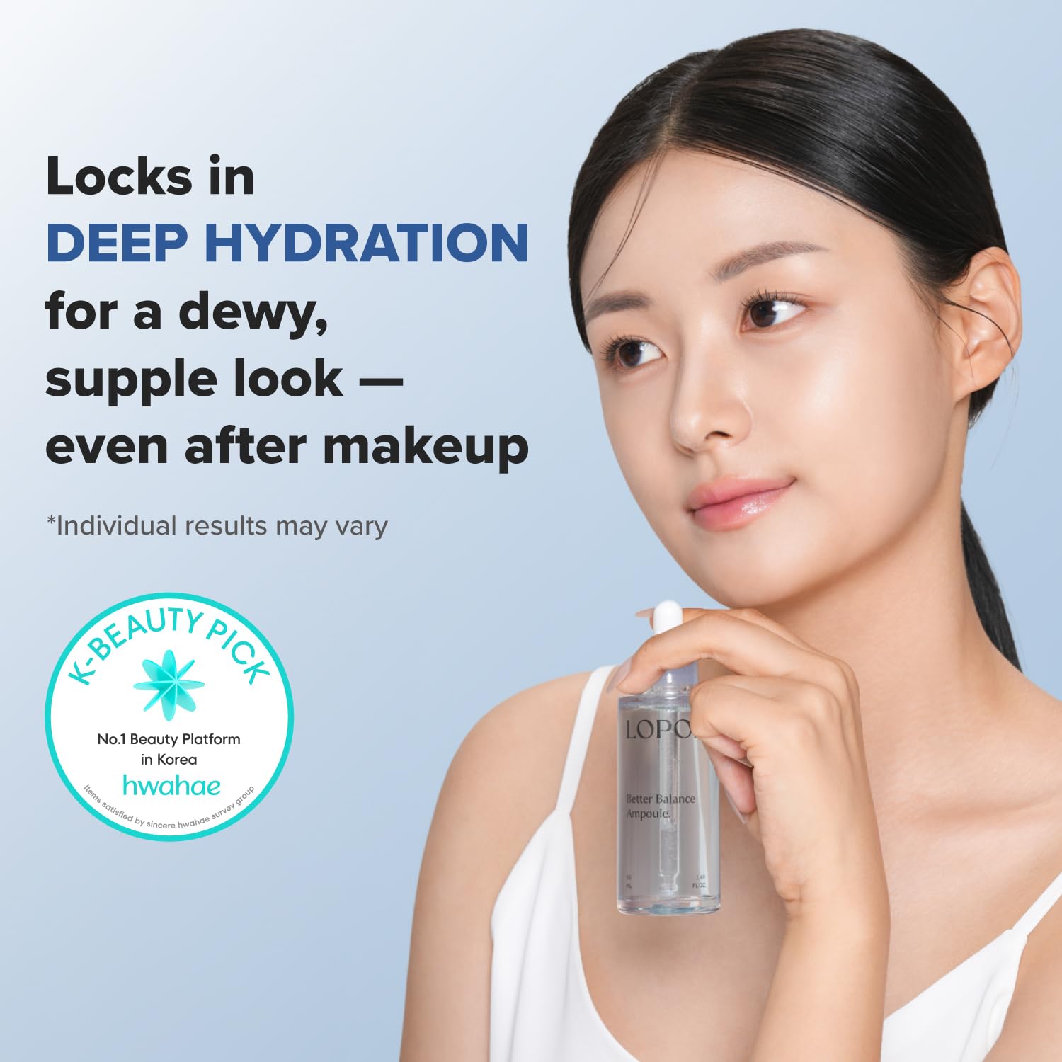 Better Balance Ampoule - Facial Serum for Glass Skin, Blue Agave, Including panthenol. Skin Relief with Hyaluronic Acid, Soothing and hydrating, Vegan, Korean Skincare (1.69 Fl. Oz, 50ml) - Image 6