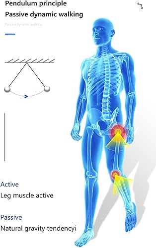 Miniatura 3 de Bionic Body Power - Ayuda para caminar, ortopédico, inmovilizador de rodilla, estabilizador de soporte completo para piernas para lesiones de ACL,