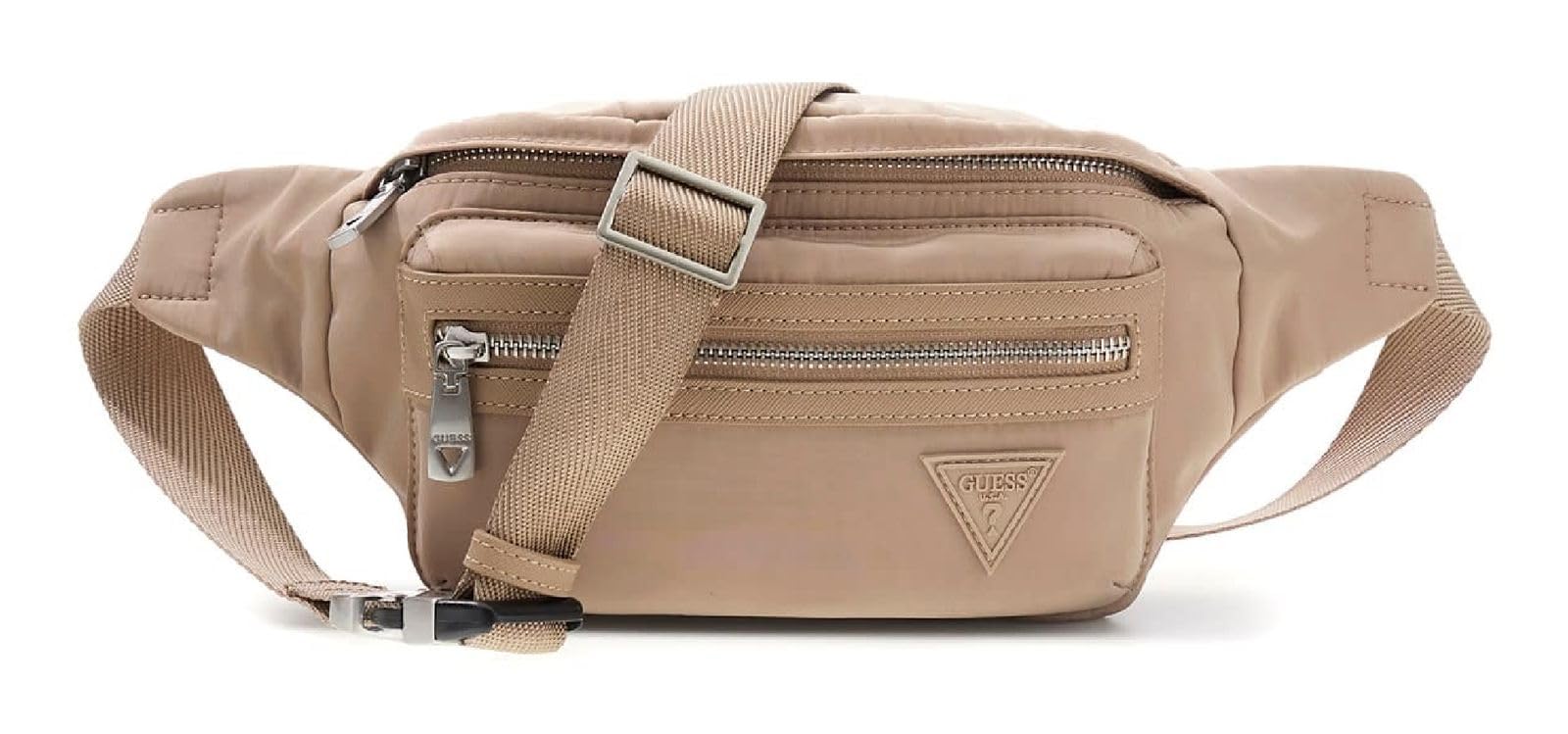 GUESS Berlin Bumbag sand beige riñonera informal para mujer 4
