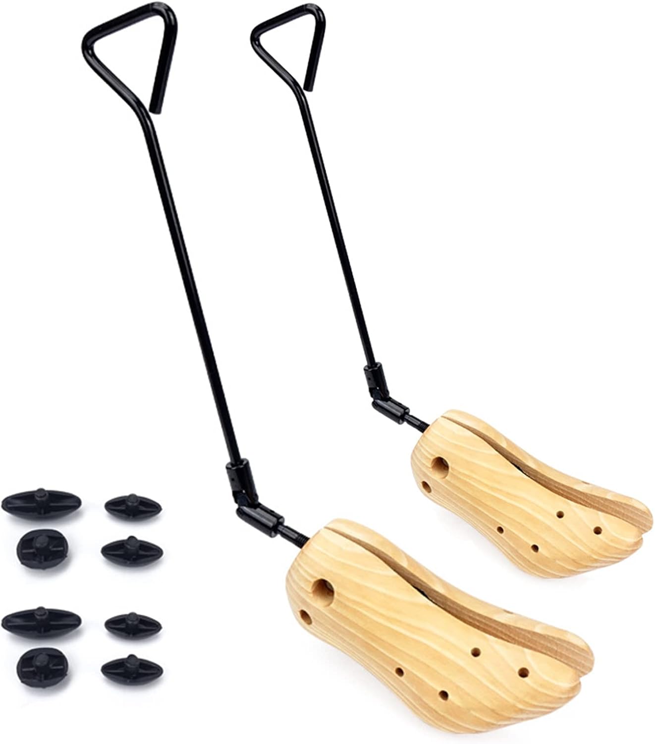 LÜZHONG Wood Shoe Stretcher Shoe Widener Adjustable Shoe