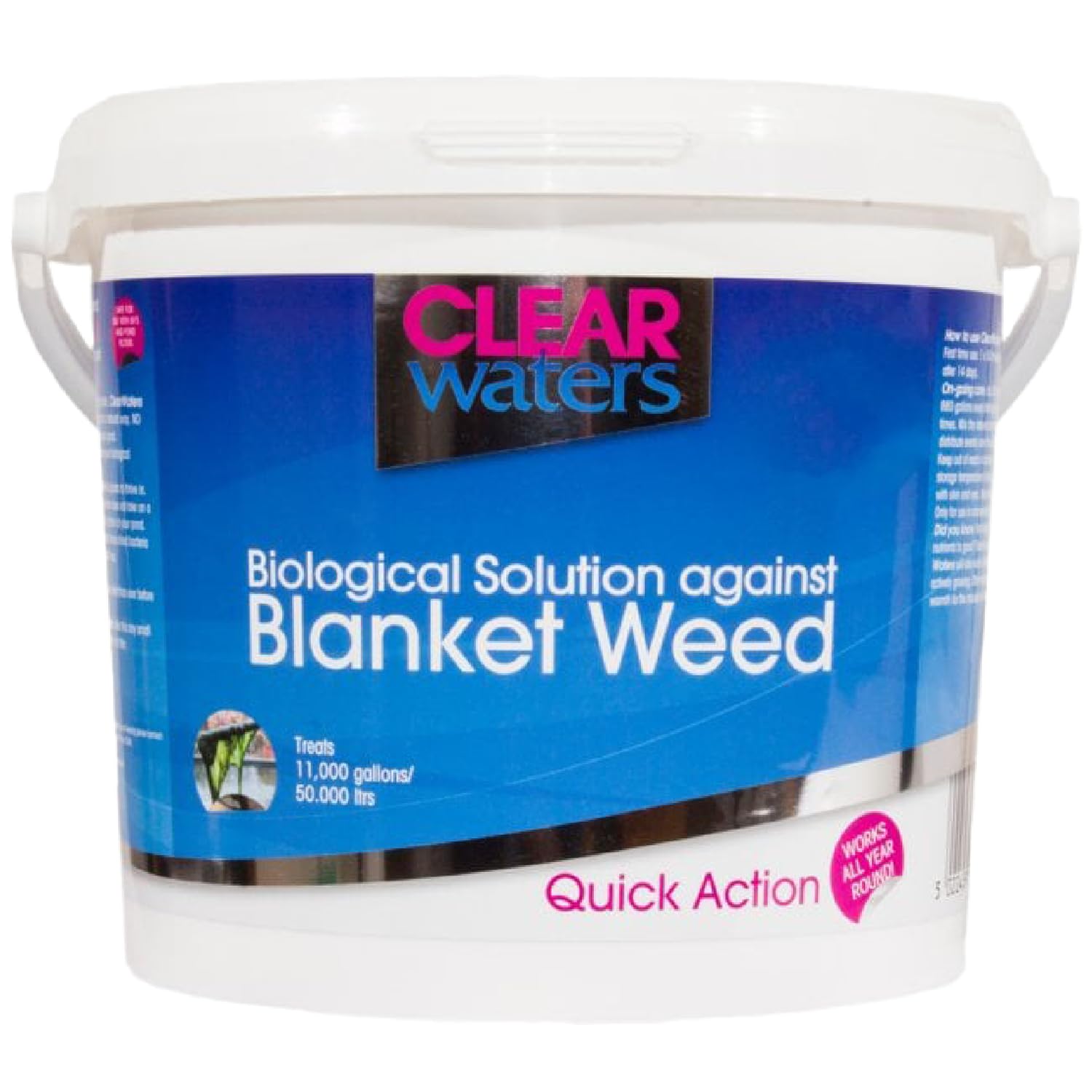 ClearWaters Blanket Weed Treatment for Ponds – 1L Bucket to Treat 10,000 / Maintain 80,000L – Quick Action Pond Weed Treament for Blanket Weed – Pond Cleaner Safe for Fish and Wildlife — view 8