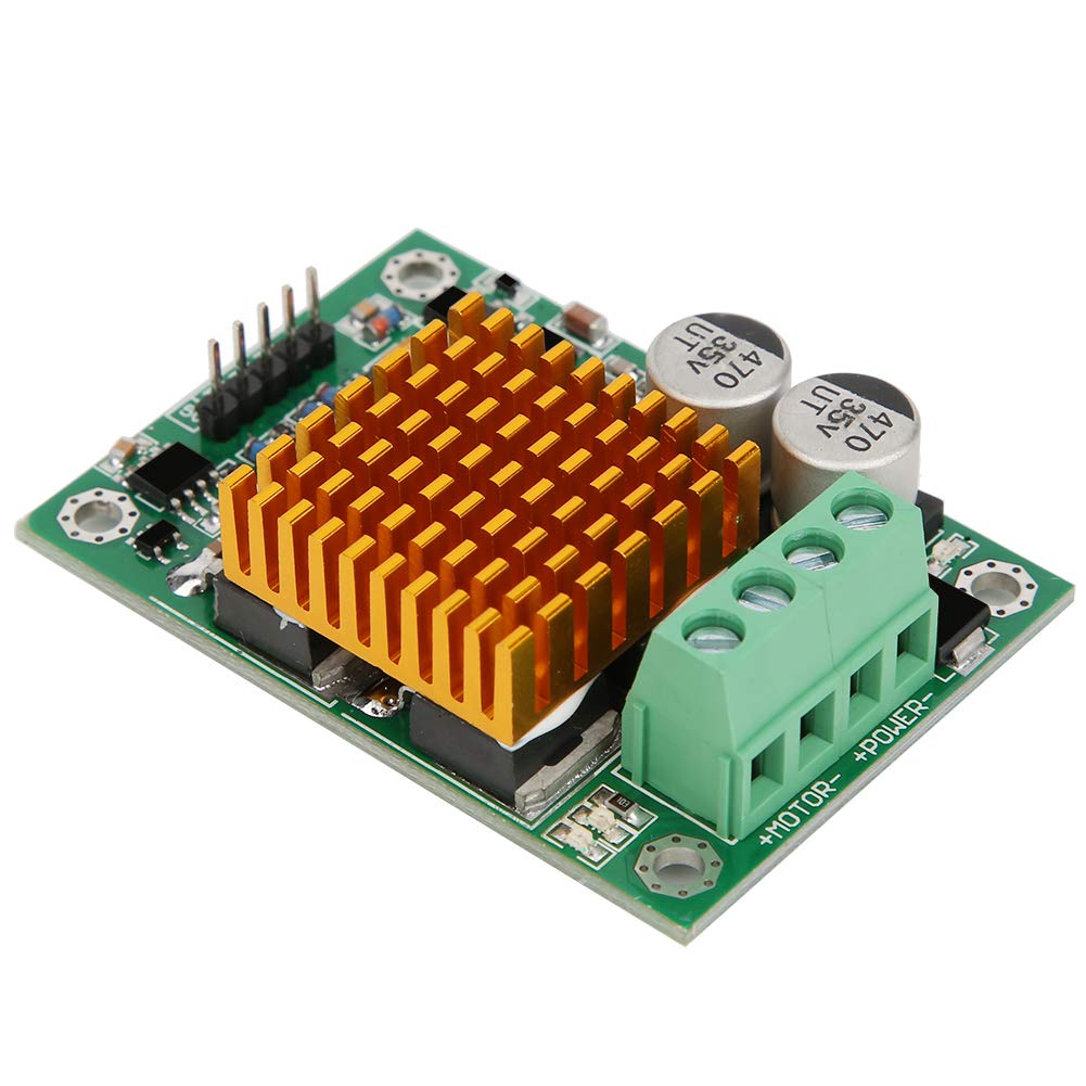 aqxreight Módulo de Accionamiento de Motor de CC de 30 A, Controlador de Puente H Compacto de Alta Potencia, Rendimiento Eficiente para Aplicaciones de 12 V 30 V, Compatibilidad Versátil con