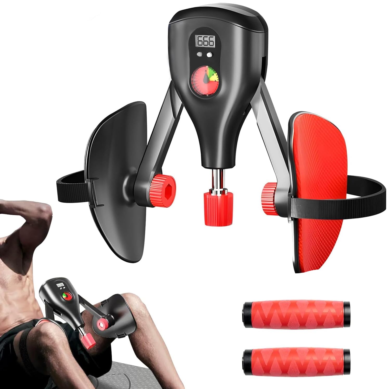 Hip Trainer, Allenatore per Muscoli del Pavimento Pelvico, Attrezzo Interno Coscia, Attrezzo Per Glutei Multifunzionale, Palestra Casa Glutei e Gambe
