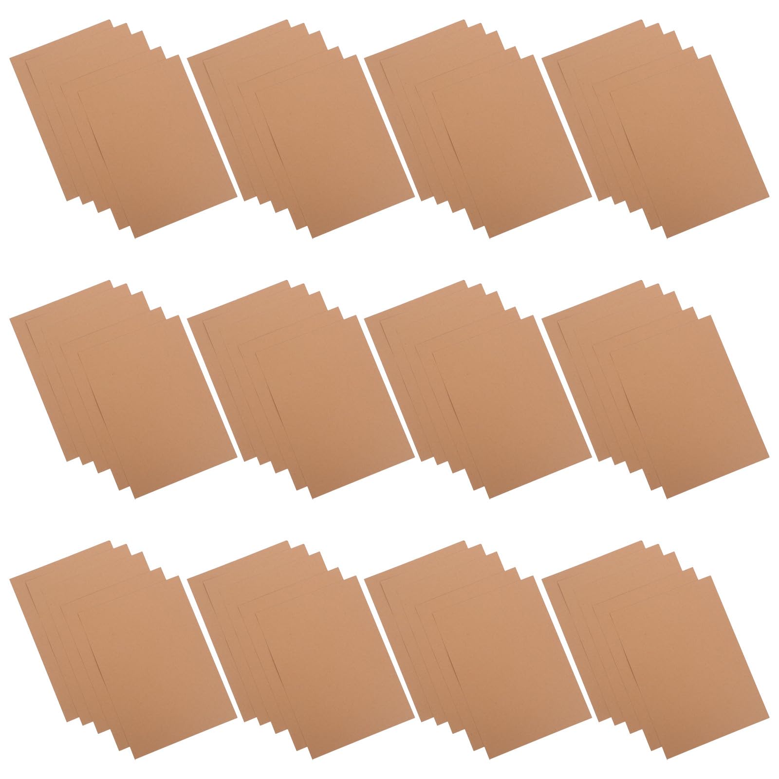 VILLCASE 120 Hojas Papel Kraft Color Caqui para Manualidades A4, Resistente a Arrugas y Desgarros, Adecuado para Proyectos Creativos y Actividades Artísticas en Casa