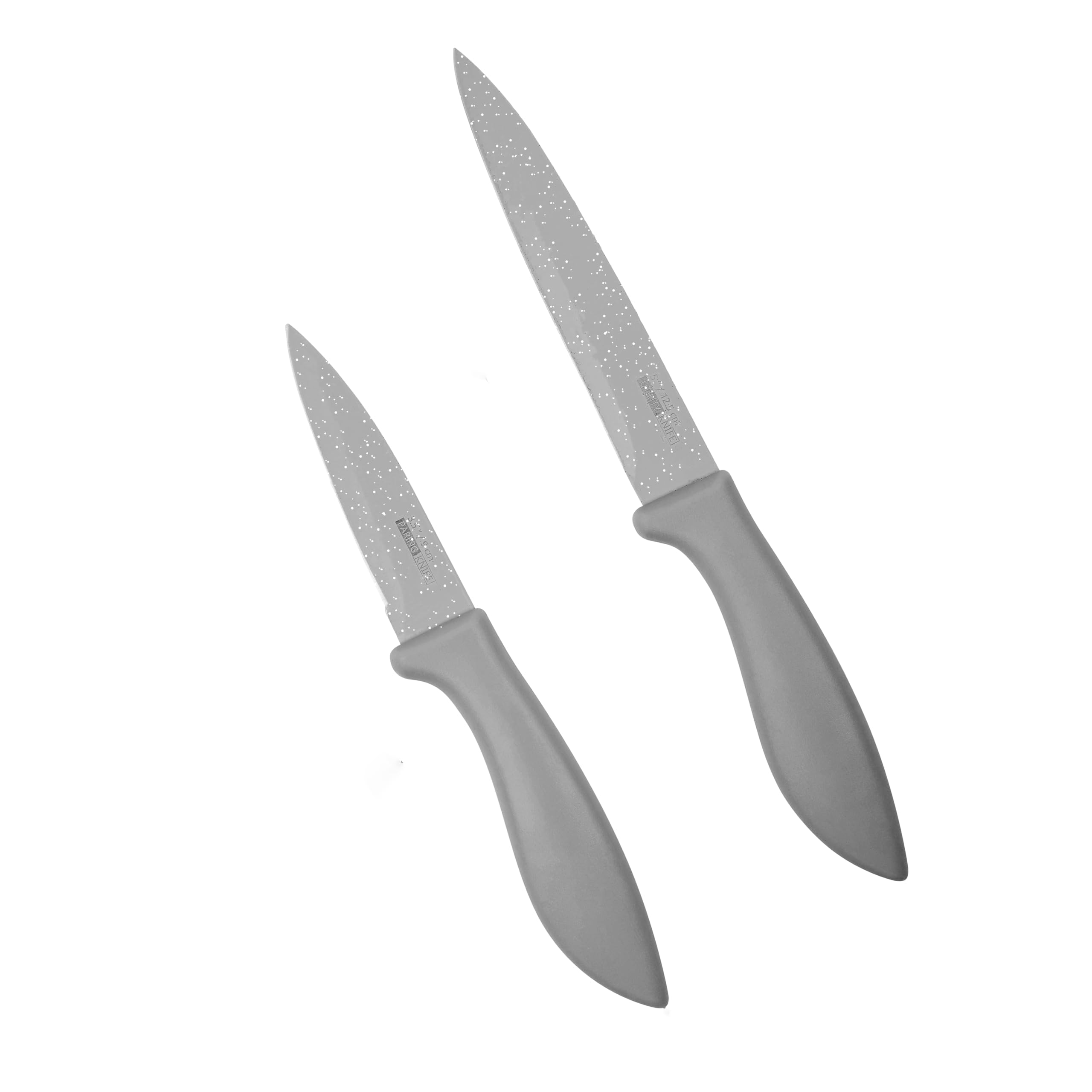 SKYTONE Stainless Steel Kitchen Knife Professional Chef Knife with Santoku Paring Knife Vegetable Cutting & Chopping Sharp Blade, Ergonomic Handy Handle for Kitchen (Grey, Pack of 2) (B0D2B4W8YC) Amazon Price History, Amazon Price Tracker
