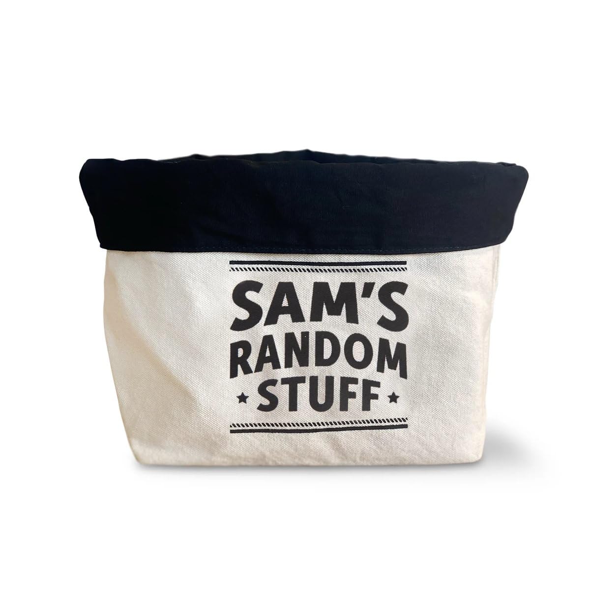 History & Heraldry Personalised Top Bloke storage pouch (Contemporary, Sam)
