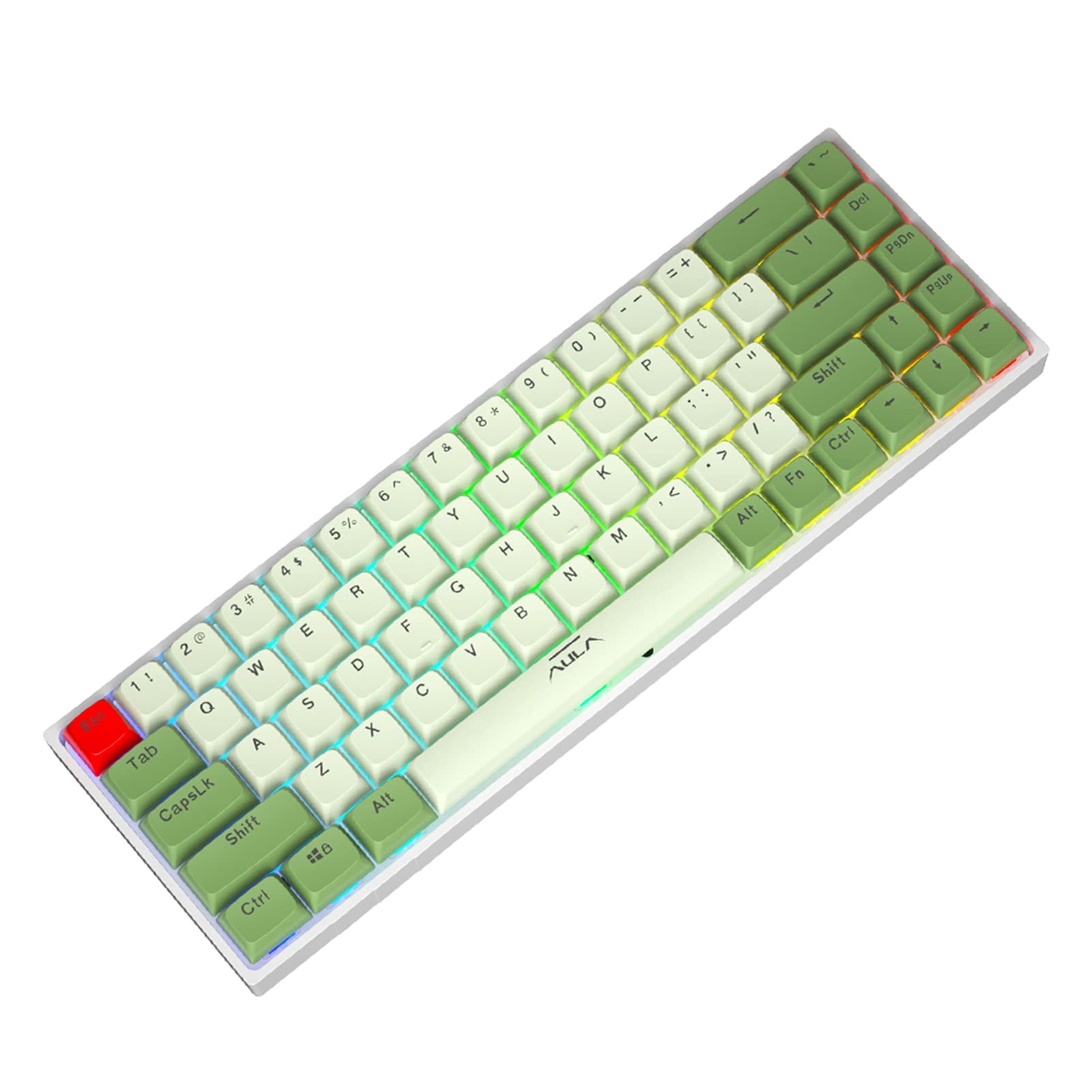 Buy AULA F3068 Bluetooth Mechanical Keyboard 65, with RGB Backlit, PBT