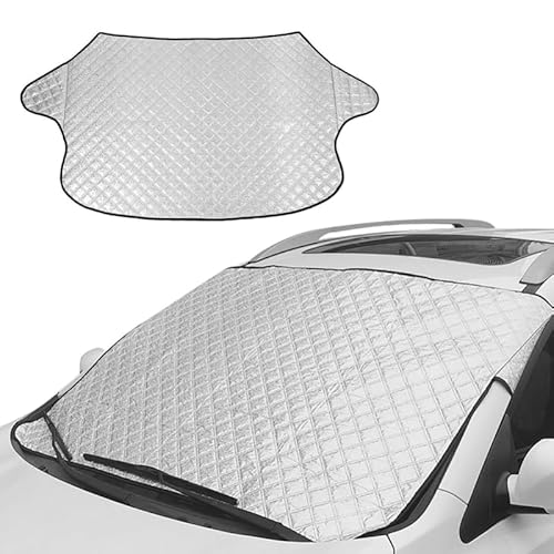 GTFRFD Couverture Pare-Brise Voiture pour Audi A3 Sportback(2021-2023) Bache Pare Brise Bache Pare Brise Protection,Anti-Neige Et Antigel Facile à Utiliser,B