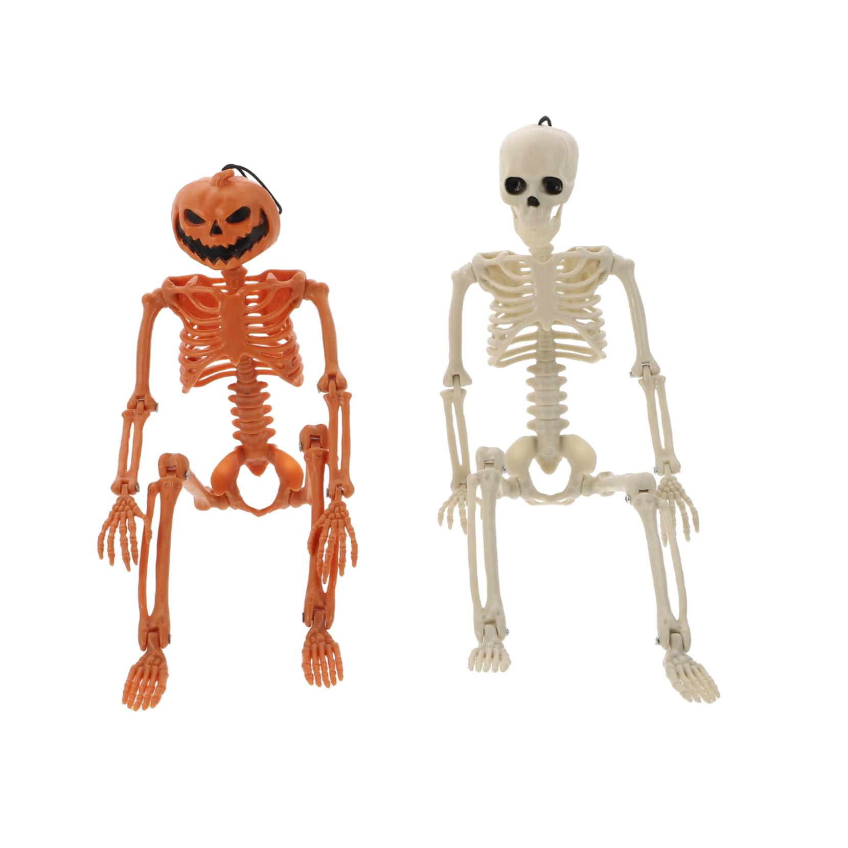 SUPVOX 2 Set Scheletro Simulato Scheletro Decorazioni Di Halloween Arredamento Scheletro Di Simulazione Halloween Party Decorazione Halloween Decorativo Di Halloween 2 Pezzi * 2