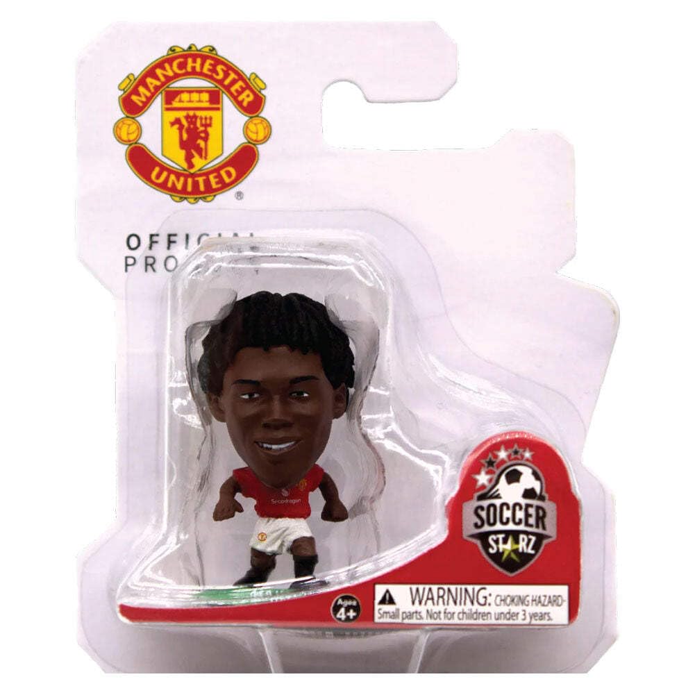 SoccerStarz - Man Utd Kobbie Mainoo - Home Kit (Classic Kit) /Figures
