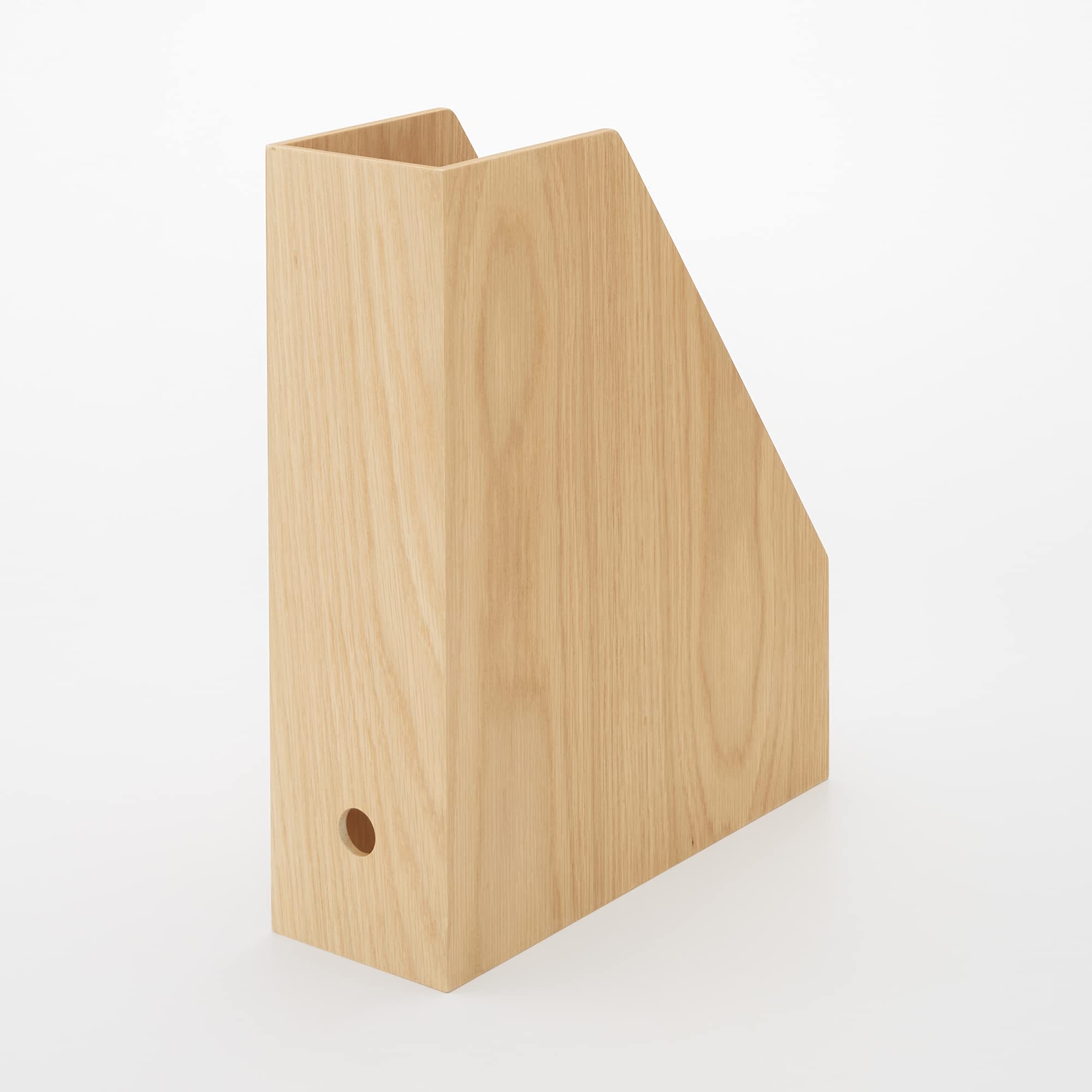 MUJI 44310205 - Caja archivadora de madera, tamaño A4, 3,6 x 10,8 x 32 cm (ancho x profundidad x altura)