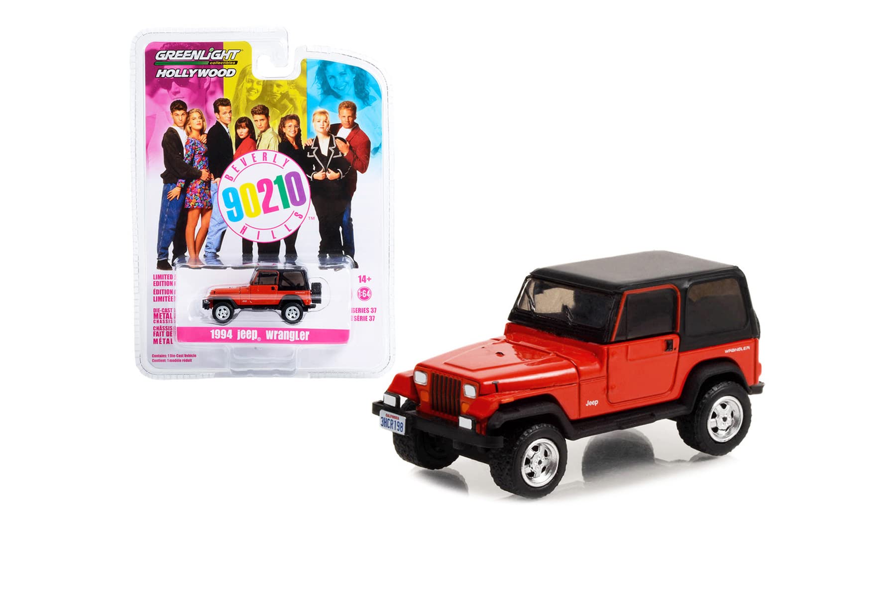 Amazon | 1994 ジープラングラー、ビバリーヒルズ、90210 - Greenlight