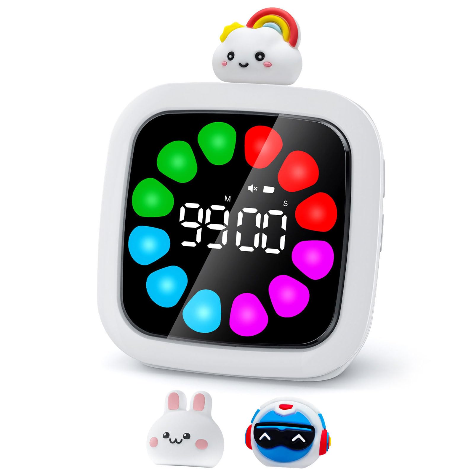 Countdown Timer 99 Minutes Digital Visual Desk Time Management Tool Kids Birthday Gift Countdown for Kids