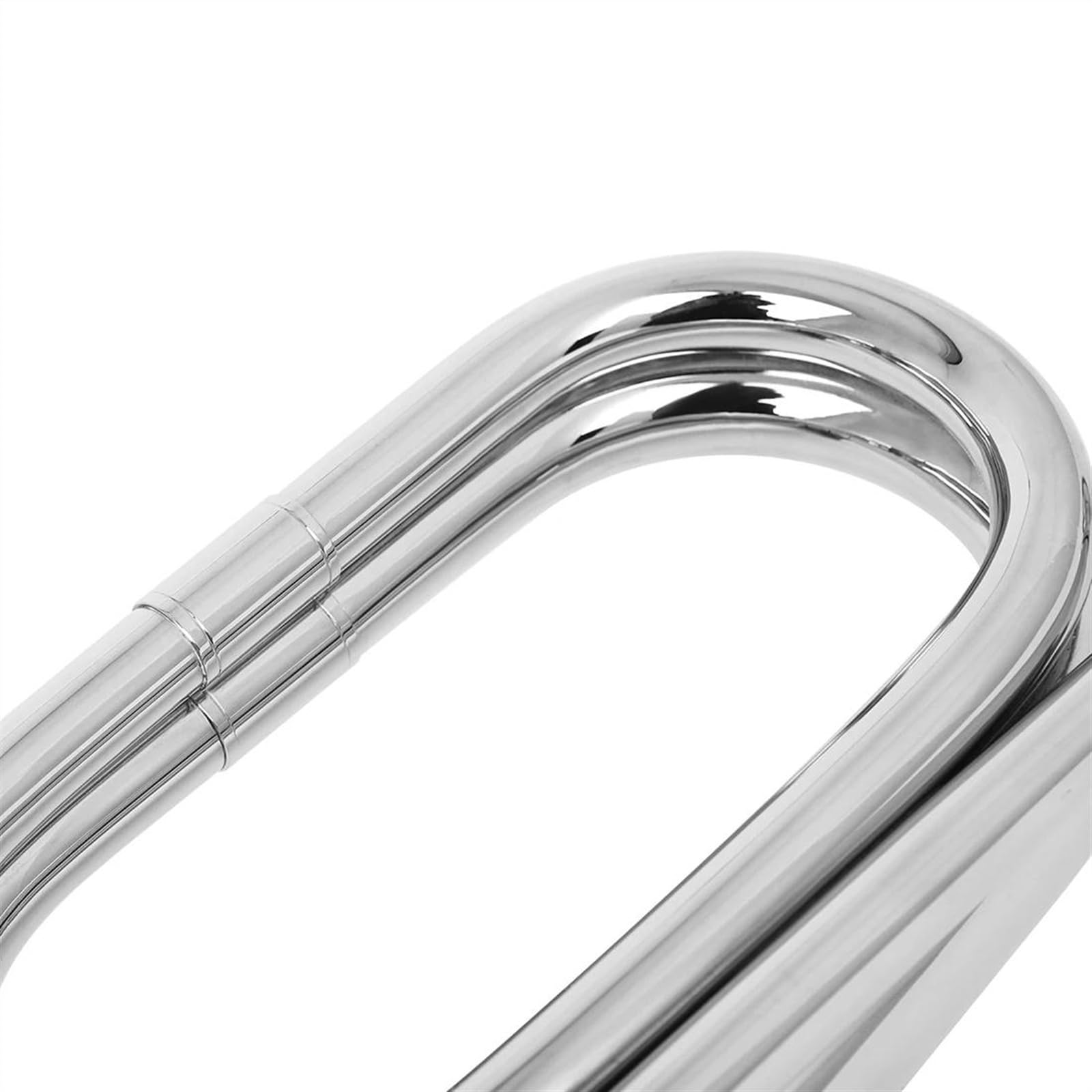 Standard Trompeten Posaune Signalhorn C-Tonart 11 Cm Schallbechermunddurchmesser Blechblasinstrument Verdicktes Messingrohr Professionelle Trompete