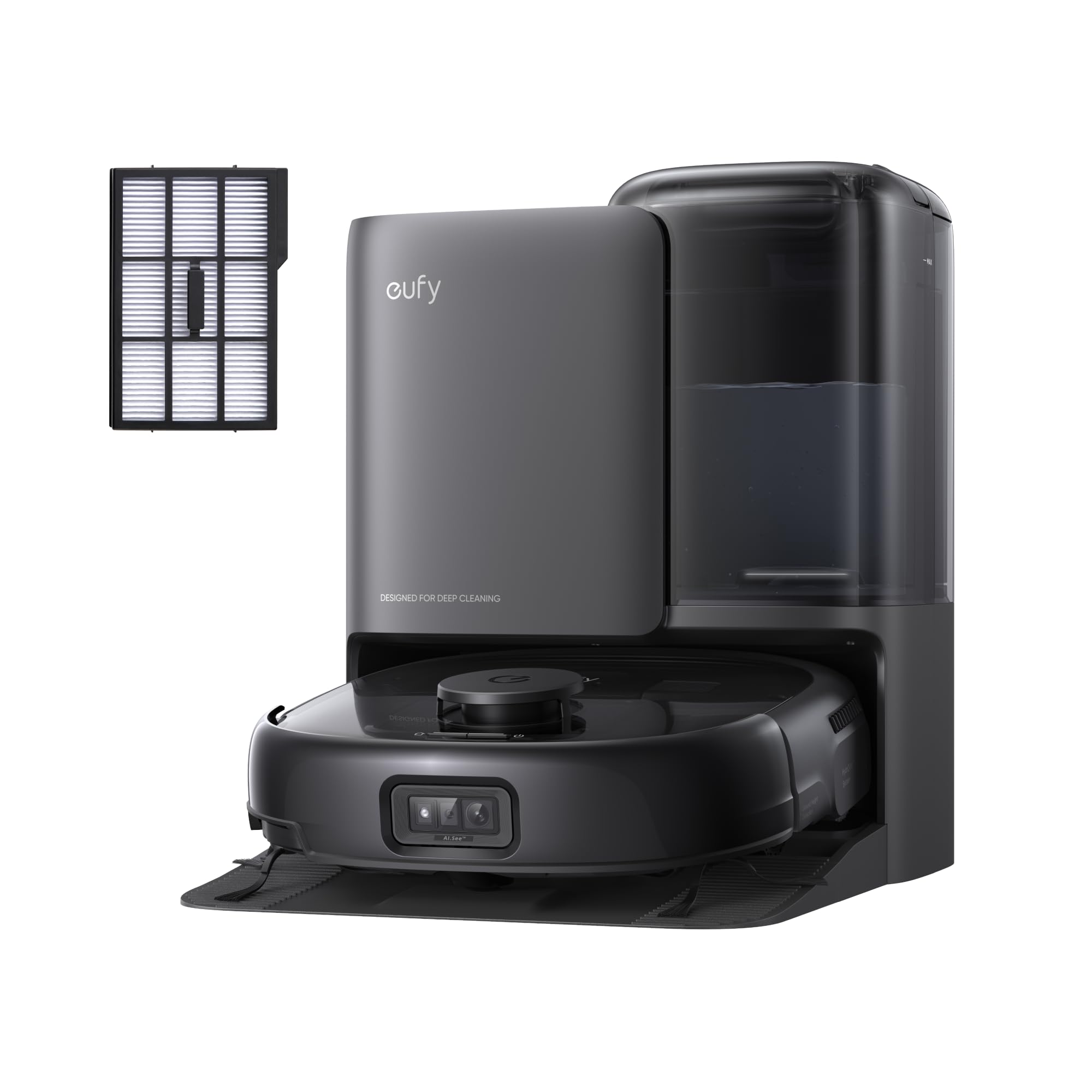 eufy RoboVac 15C 本体 充電ドック付き eufy [BoostIQ] RoboVac 15C MAX, Wi-Fi Connected Robot Vacuum