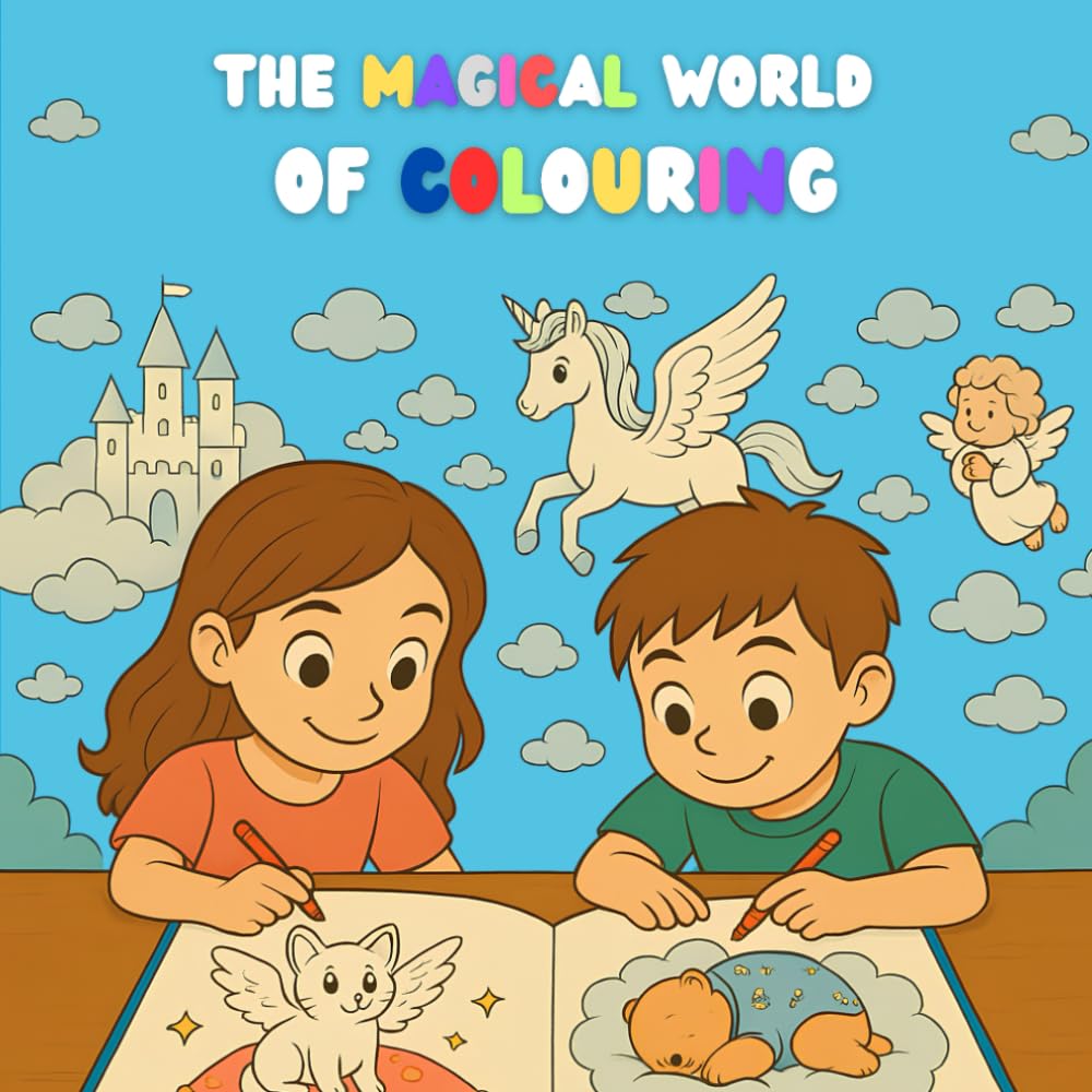 The Magical World Of Colouring: Whimsical Dragons, Dreamy Forests, and Imaginative Worlds to Spark Creativity and Relaxation