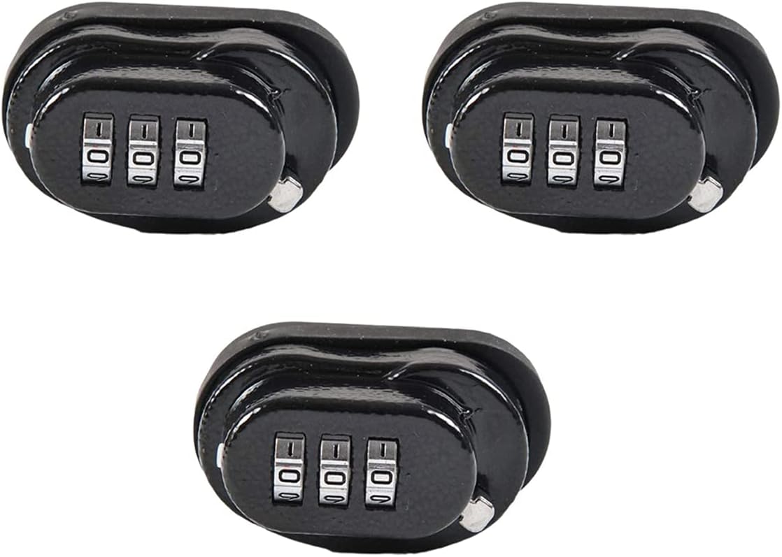 Trigger Lock, Gun Lock, 3 Digit Combination Trigger Lock, Safety Universal Firearms Pistol Gun Locks Fit Most Handguns and Rifles