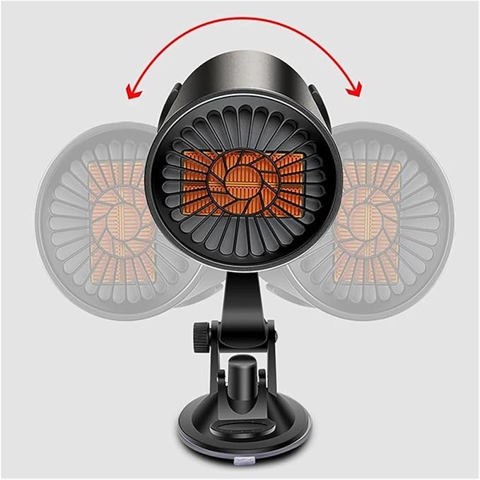 Calefactor Eléctrico Portátil Cerámico PTC 12V 150W miniatura 7