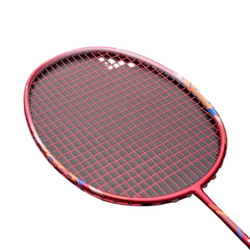 Badminton Set Racchette da Badminton in Fibra di Carbonio, Corde, Racchetta Allenamento Professionale con Borse for Adulti