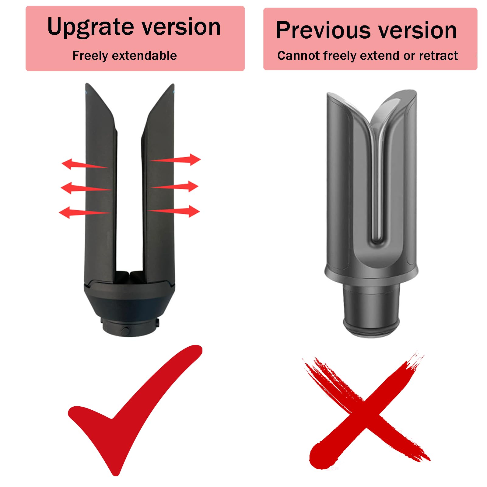 Amazon | For Dyson Airwrap HS 01 HS 05 HS 08用のアップグレードされ
