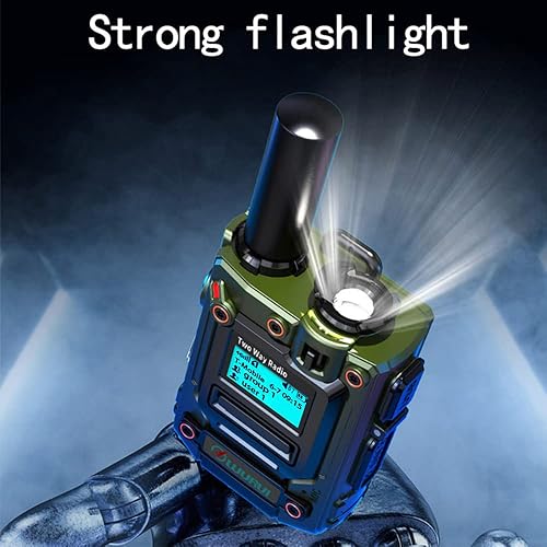 Miniatura 6 de Wurui TXQ K300 Global-ptt 4G POC walkie Talkie for Adults Long Range intercom 1000 Miles Distance Network Two Way Radio (2greenwithcard)