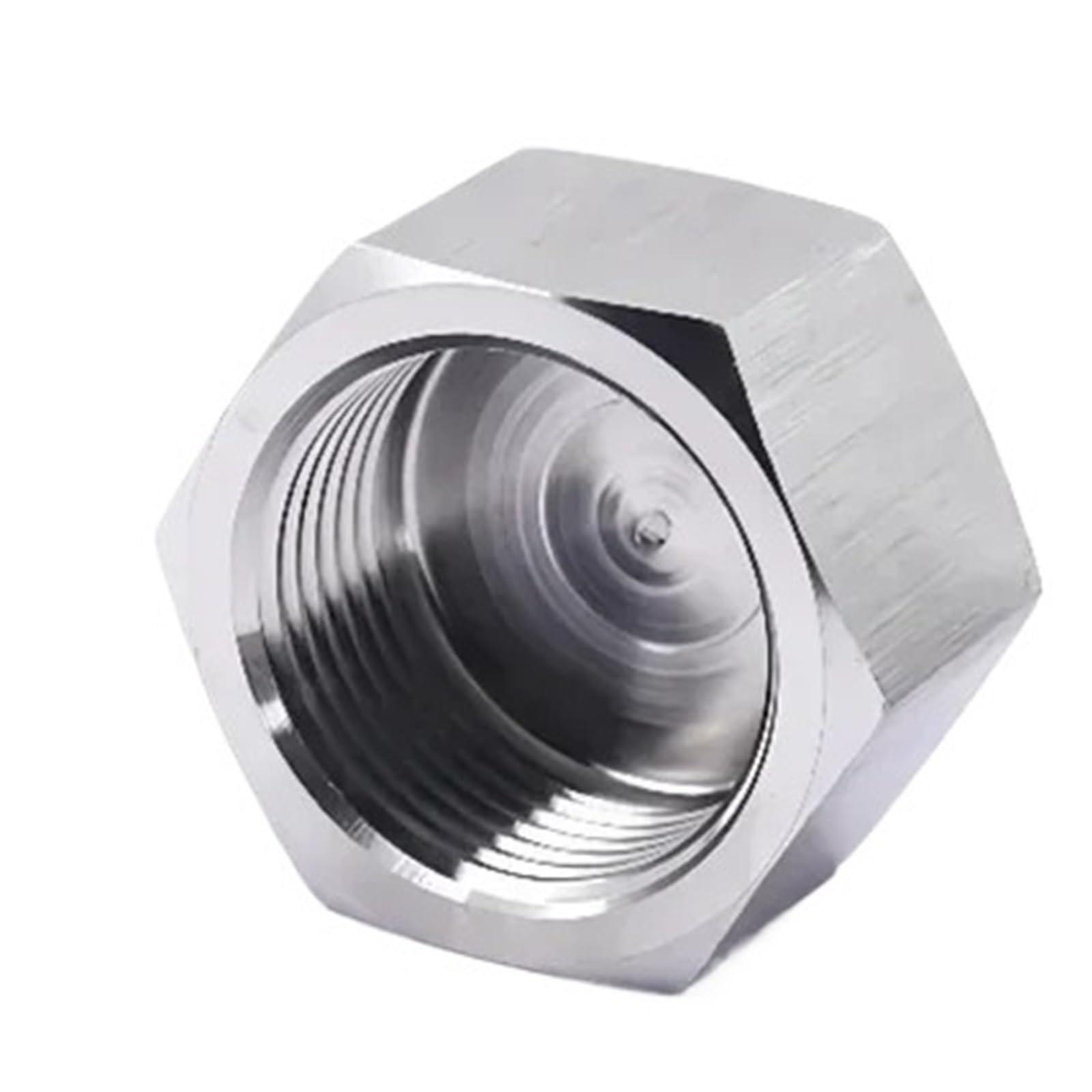 Epaknhgd Women's 304Stainless Steel 1Pc Metric Thread 304 Stainless Steel Hex Head End Cap Plug