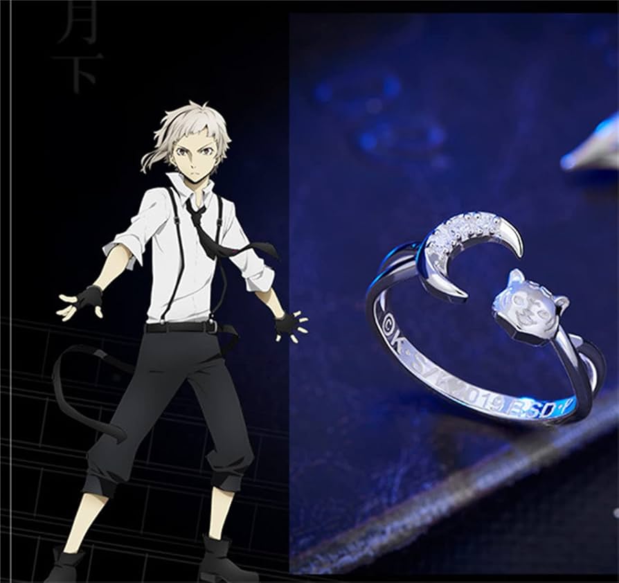 文豪ストレイドッグス　中国限定品○芥川龍之介　指輪　アクセサリー　リング Amazon.co.jp: xushi文豪ストレイドッグス グッズ 指輪 リング 文スト