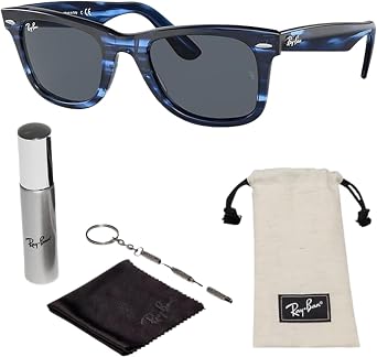 Ray-Ban RB2140F ORIGINAL WAYFARER BIO LOW BRIDGE Sunglasses w/Official Kit
