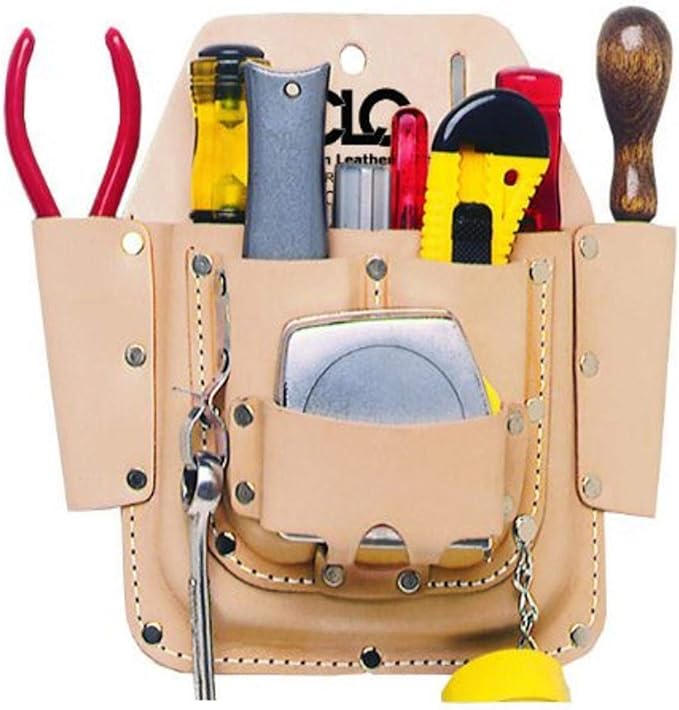 CLC Custom Leathercraft W438 Maintenance Tool Pouch, Heavy Duty, 6