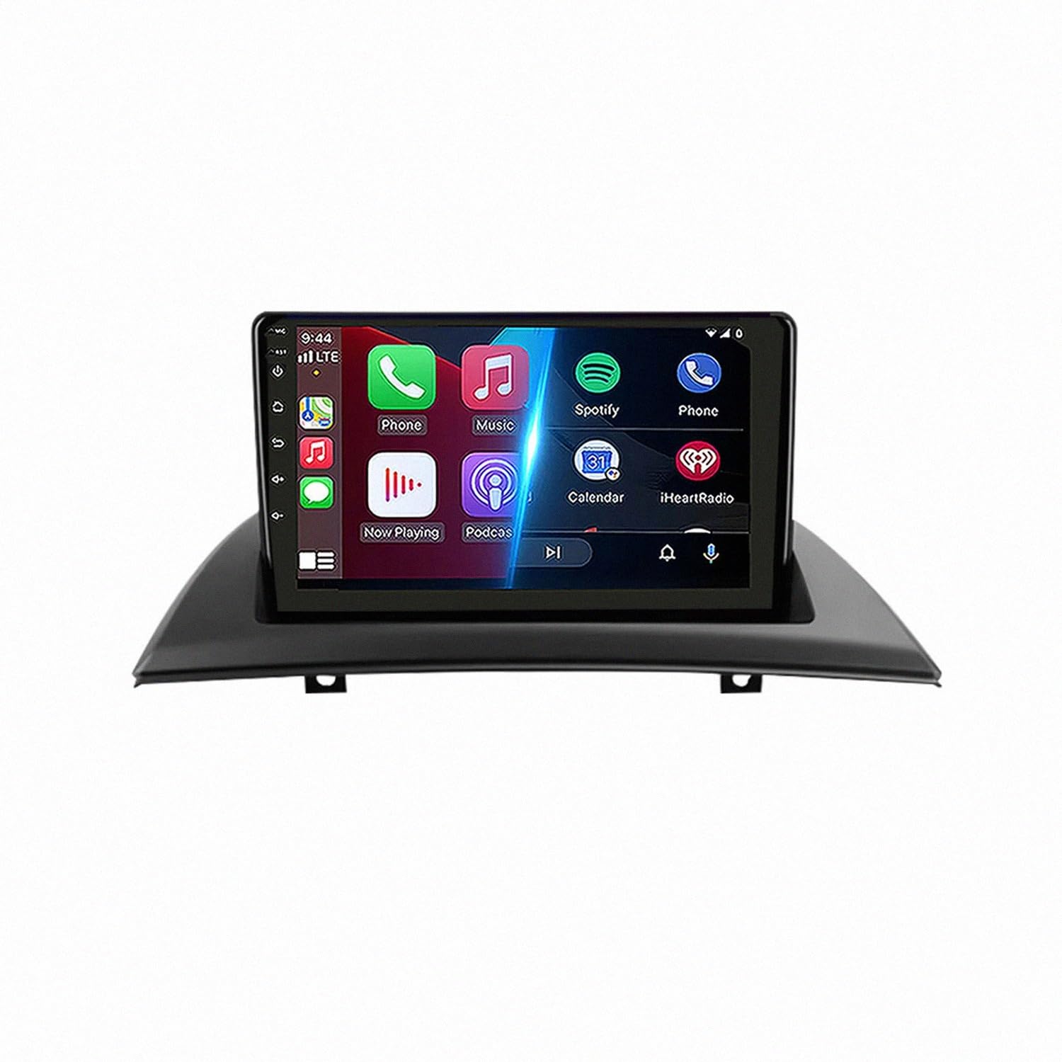 Car Stereo Carplay Radio de Coche para BMW X3 E83 2004-2010 Soporta Bluetooth, Control Volante, USB, WiFi, 4G, Mirror-Link, GPS Navegador/Radio FM, 4 Nuclear 1G+32G
