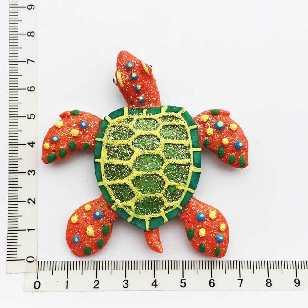 Bahamas Palau Giamaica Ocean Style 3D Rana Magnete da Frigorifero Souvenir turistici Magnete da Frigorifero Magnetico in Resina Collezione di Decorazioni per la casa e Cucina Regalo