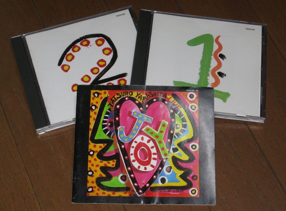 Amazon.co.jp: 山下達郎・ライヴ盤 2CD・「JOY/TATSURO YAMASHITA LIVE