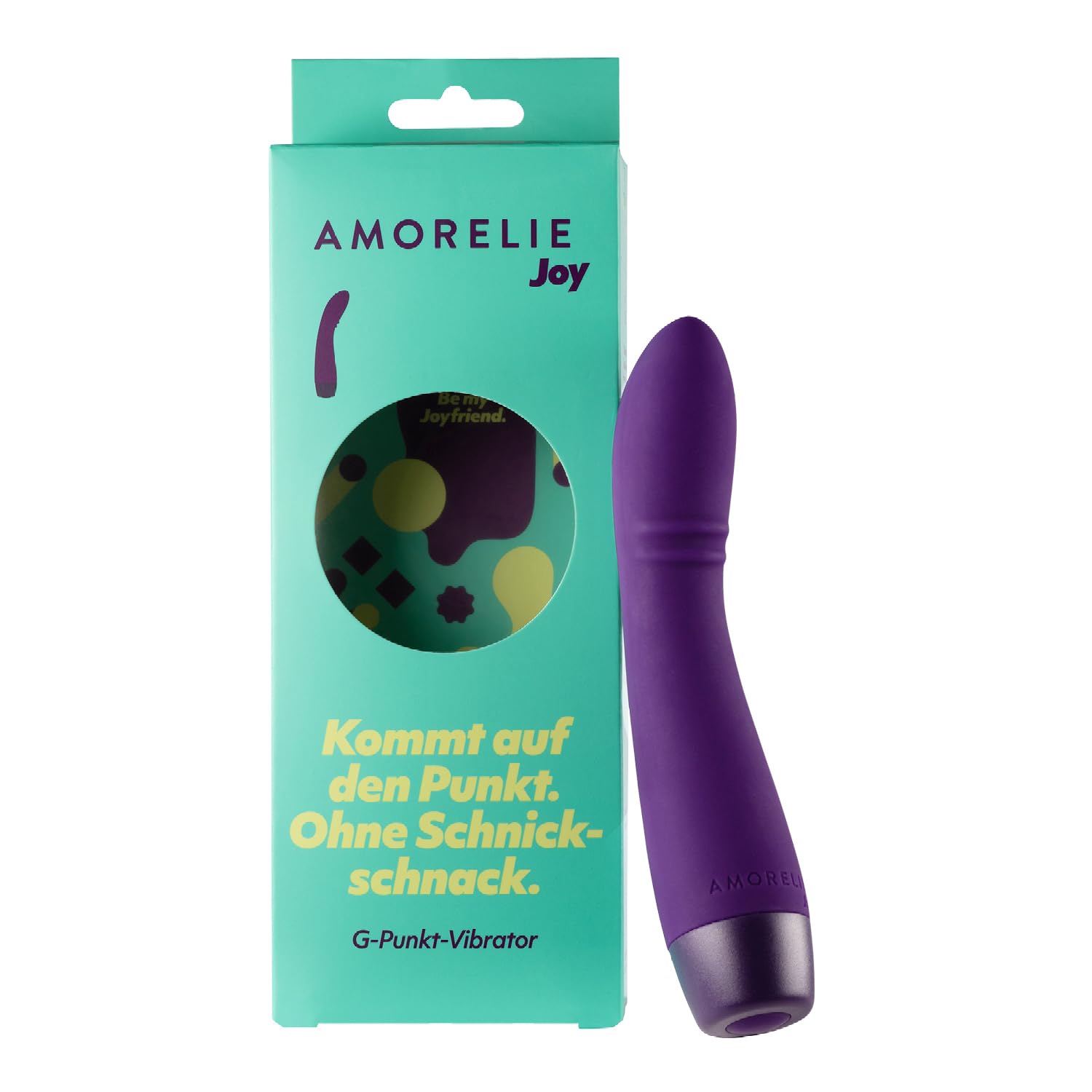 AMORELIE Joy - Vibratore a punto G Bloom | Impermeabile Ricaricabile