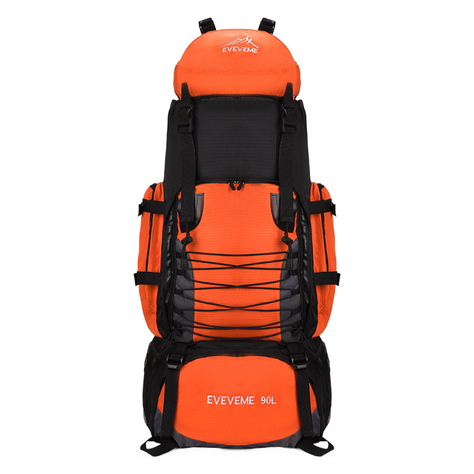 Plecak podróżny, męska torba alpinistyczna, 90 l, duża pojemność, podróżna torba sportowa, plecak turystyczny, kemping, niebieski, 56-75 l, 56W / 75L, 25*15*75CM
