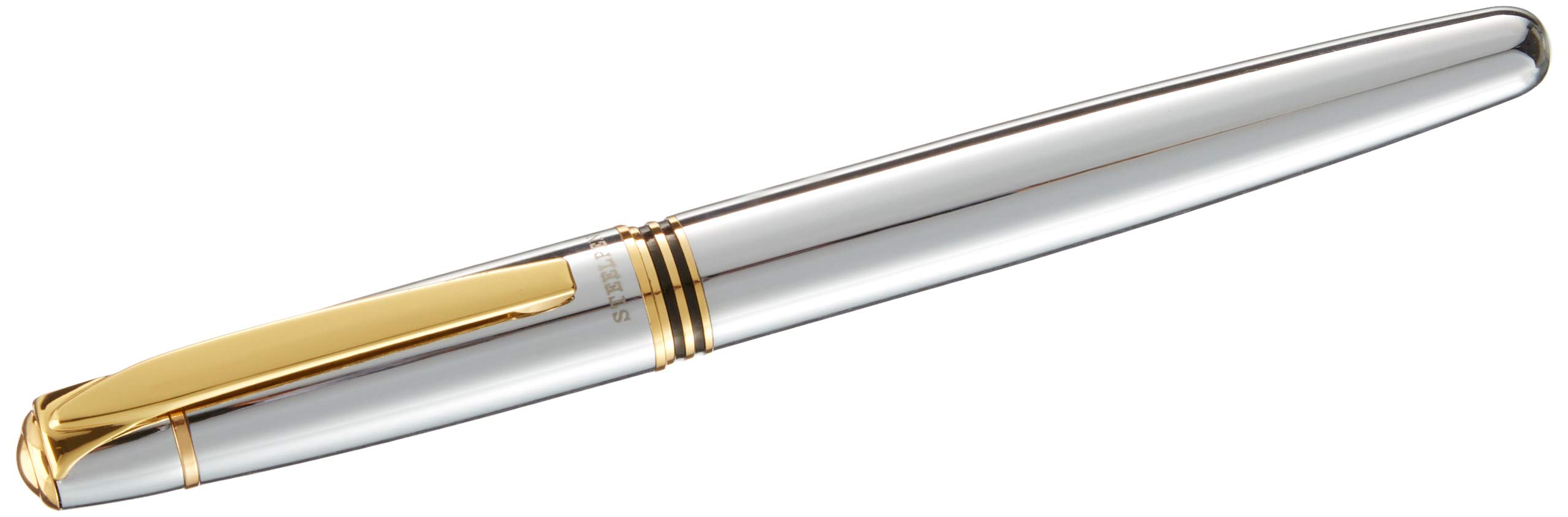 Steelpen Planet Serisi 0028D Krom Gold Dolma Kalem