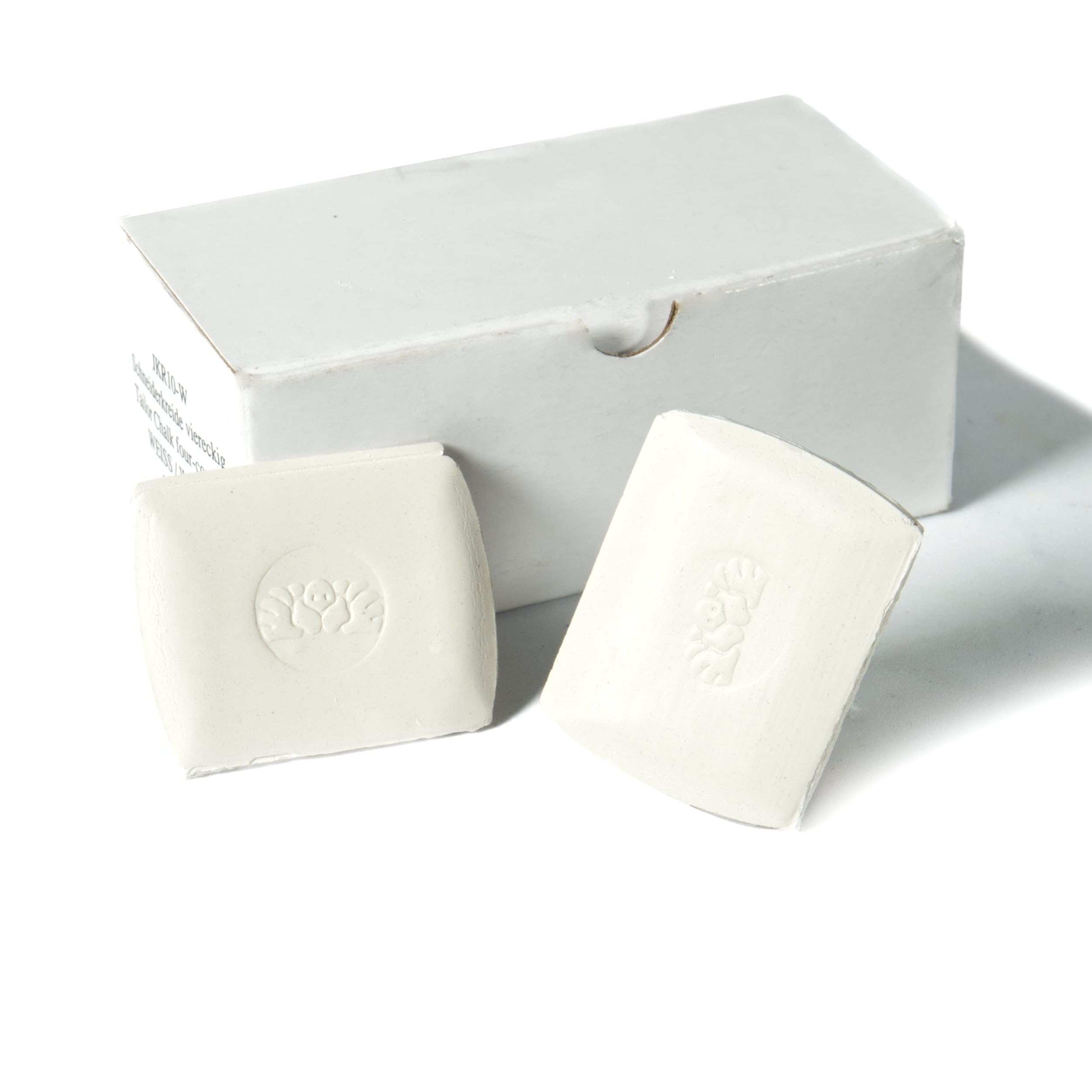 Trimz 10-Piece Tailor's Chalk Set - 10 White - Perfect for Fabric Marking, Sewing, and Quilting
