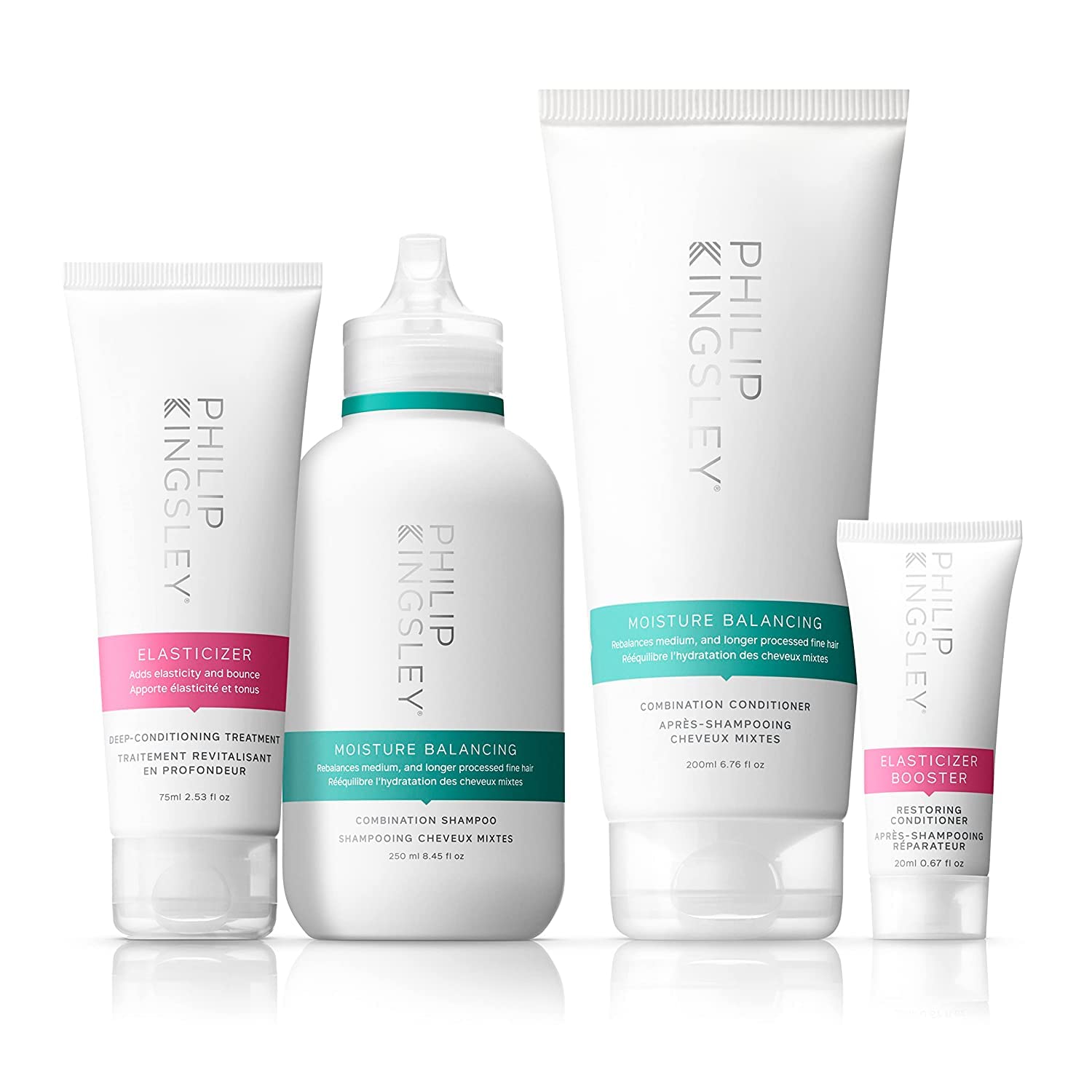 Philip Kingsley Hair Wash Heroes Hydration Hair Treatment Kit, Hydrating Shampoo and Conditioner Set, Deep Conditioning Treatment and Repair Hair Mask For Dry, Combination Hair - Image 2