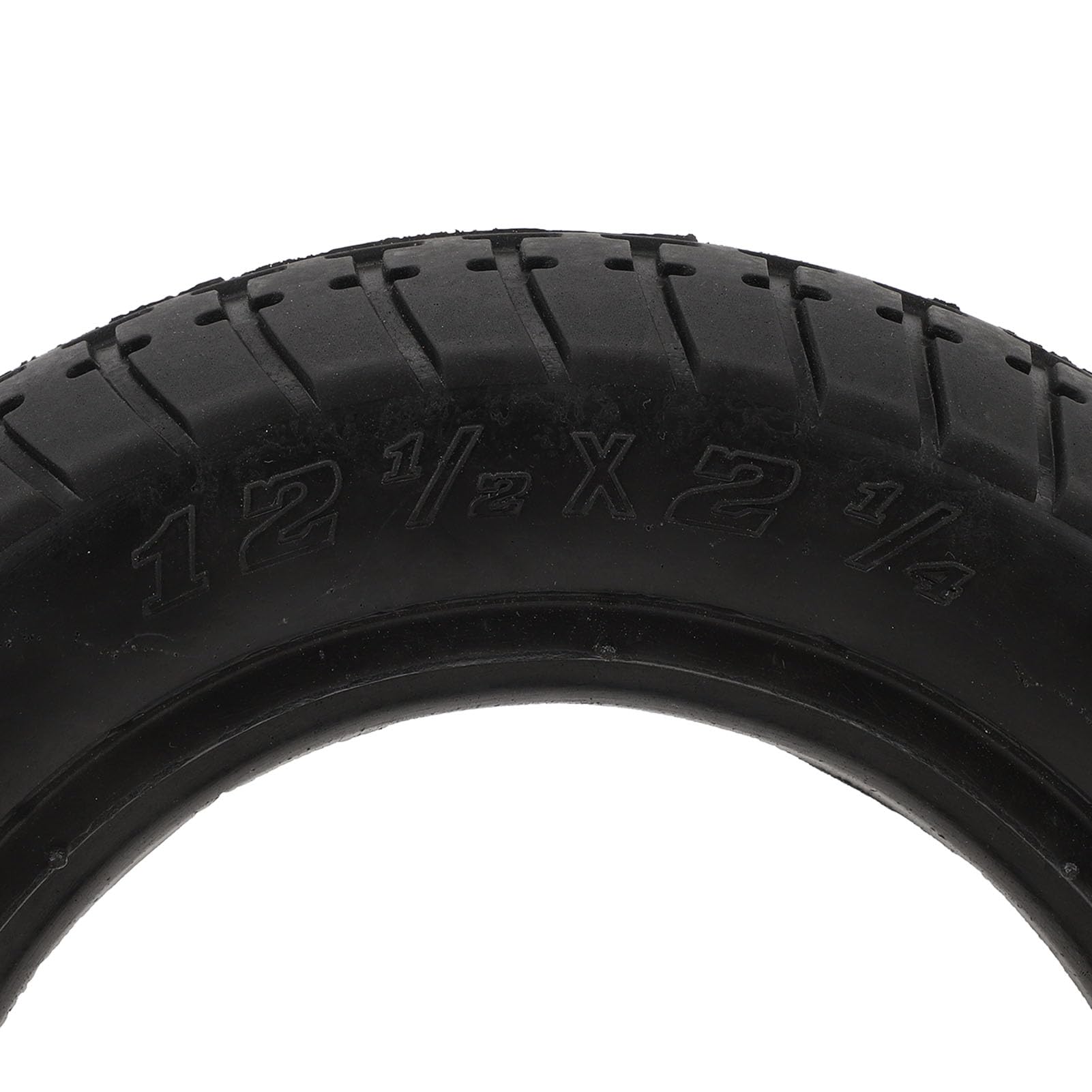 Asixxsix Pneu en Caoutchouc Plein 12,5 X 2,25, Roue de Rechange 12 Pouces, Anti-crevaison, Résistante à L'usure, pour Scooters électriques, avec Chambre à Air et Pneu