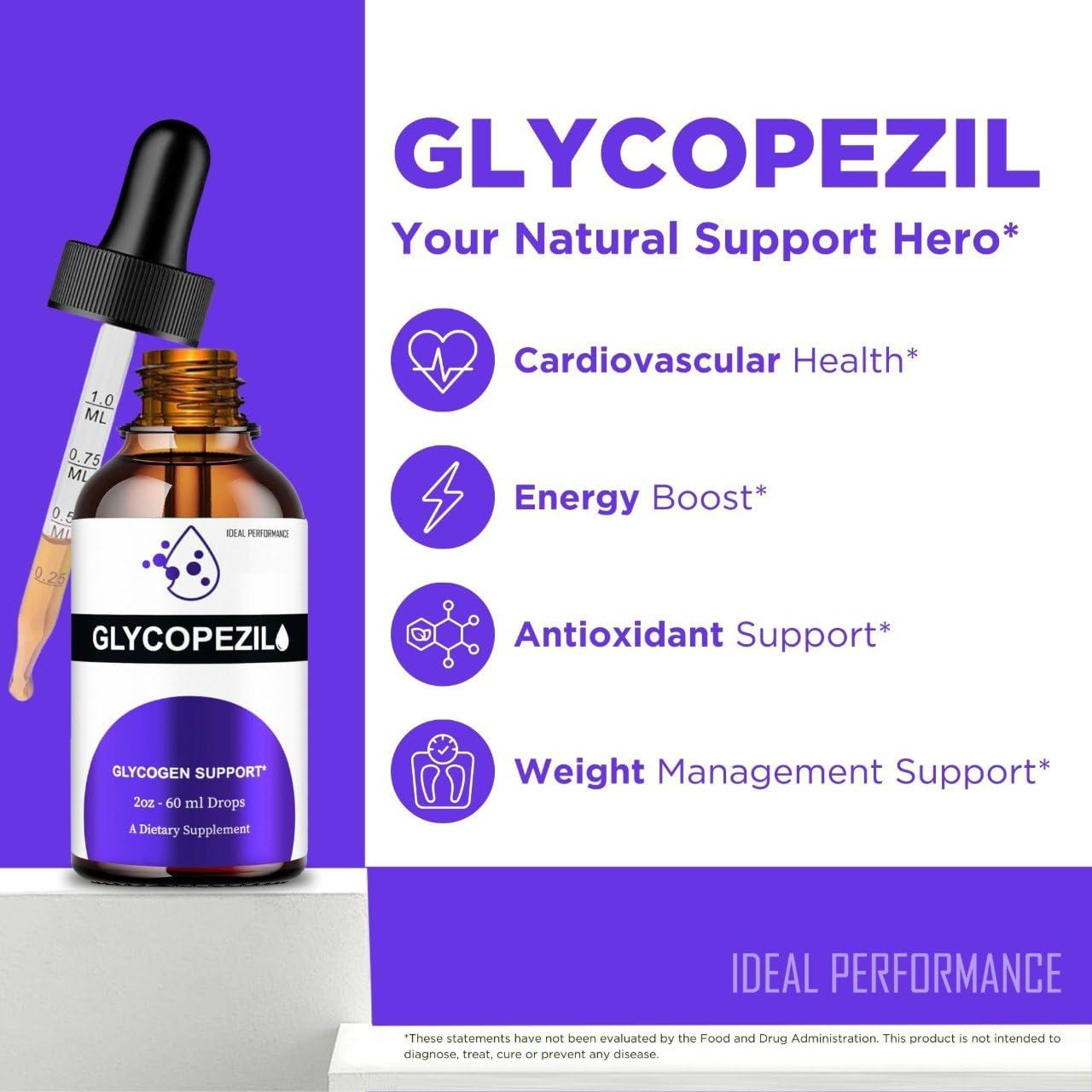 Glycopezil Drops, Official Glycopezil Blood Support Supplement Droppers - Maximum Strength, All Natural Healthy Circulation and Stable Levels, Advanced Glycopezil Health Support Reviews (5 Pack) - Image 4