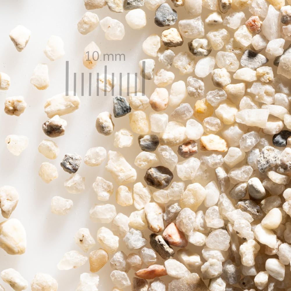 Magenkiesel für Geflügel, Körnung 2.0-3.15mm, 25kg Sack | Quarzsand für Geflügel