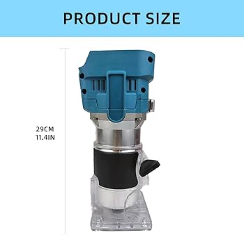 Amazon | コードレス木工用ルータートリマー 18Vバッテリー用