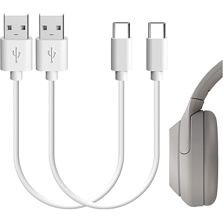 Câble Audio Compatible avec Sony WH-1000XM5 XB910N 1000XM4 1000XM3 CH710N CH700N WH-CH520 WH-CH720N WH-910N