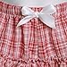 Vibsion Womens Lolita Bloomers Red Plaid Frilly Ruffles Shorts Cute Maid Lace Pumpkin Pants Bottom Shorts for Girl XL