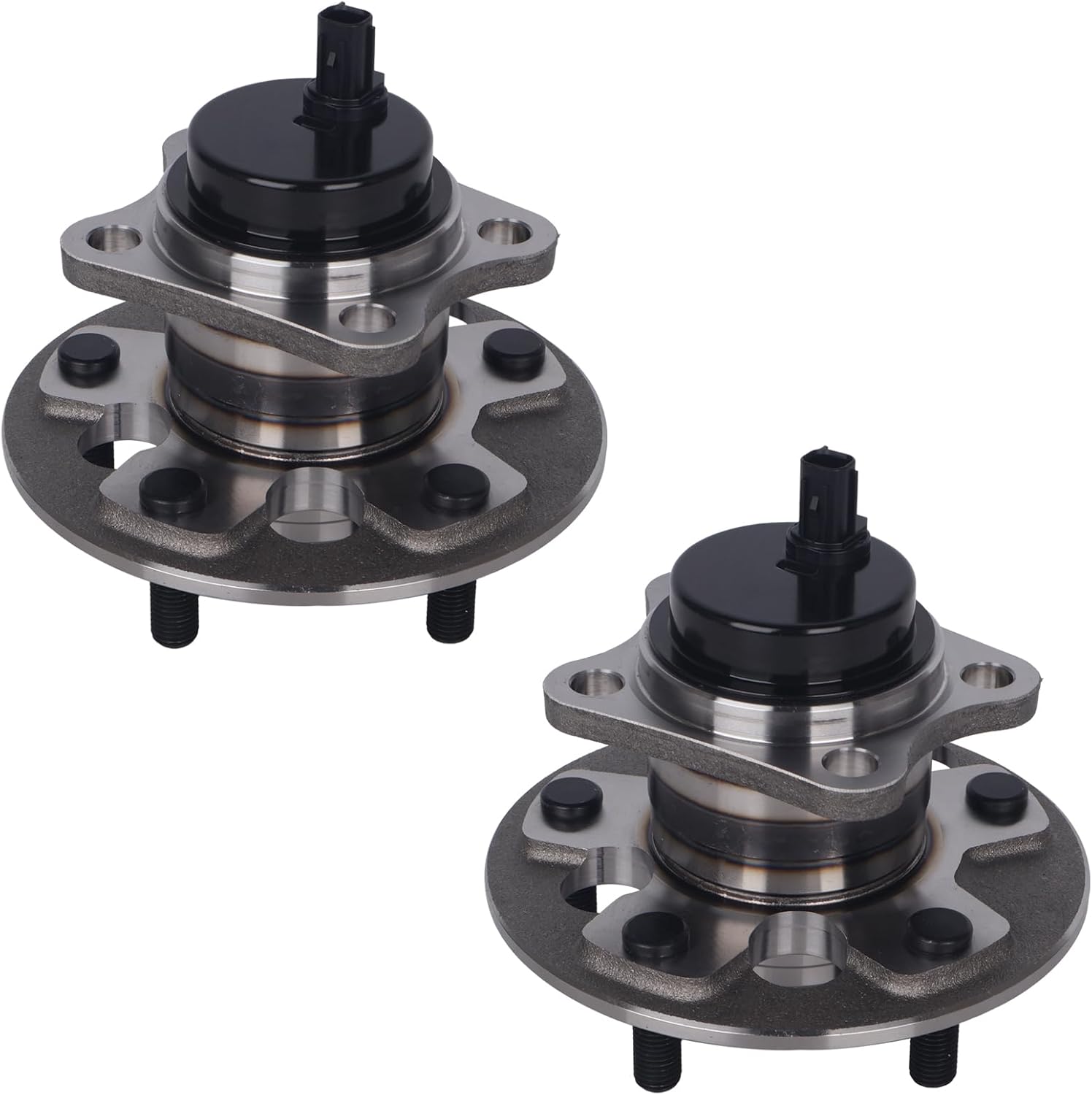 PAROD Pair 512418 Rear Wheel Bearing Hub Assembly Fit for Scion XB 2008-2015 w/ABS 5Lugs