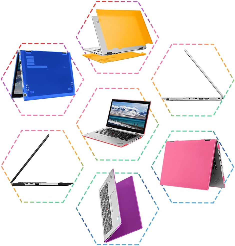 mCover Case Compatible for 2020~2022 13.3" Lenovo ThinkPad L13 Yoga / L13 Gen 1 / Gen 2 Laptop Computers ONLY (NOT Fitting Other Lenovo ThinkPad Models) - Black - Image 7