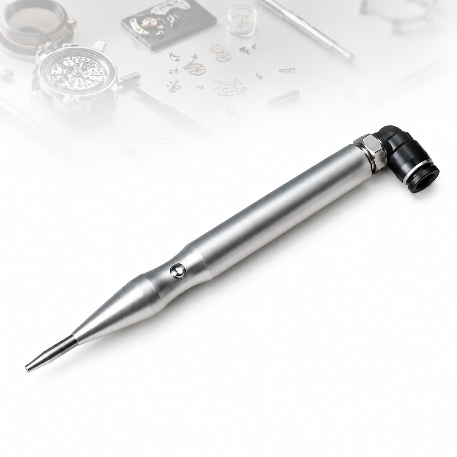 YIYIRAN Mini Watch Cleaning Air Blower Pen, Air Duster Pen, Watch Dial Cleaning Pen, Precision Dust Removal Tool, Flow Control And 3m Tube For Watch Movements, Dials And Electronics B