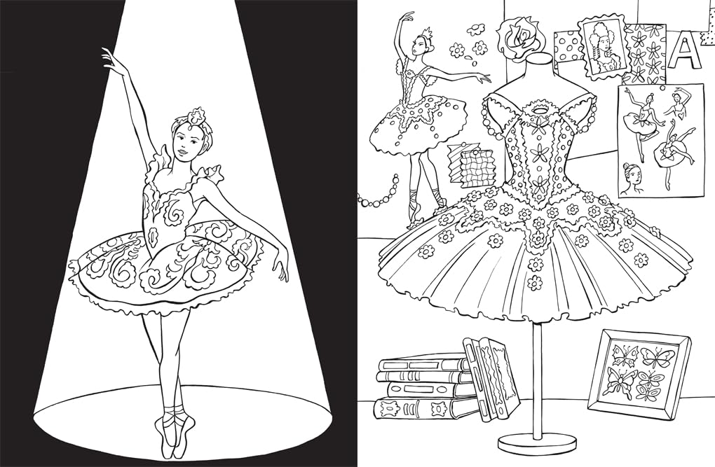 The Ballet Colouring Book